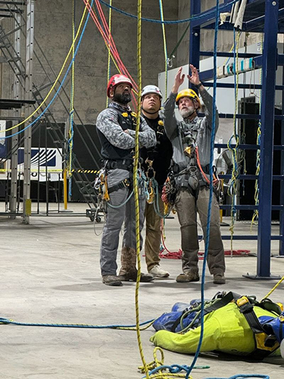 Acuren rope access training facility